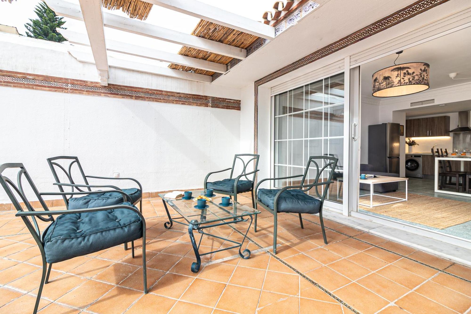 El Patio De La Luna Freshapartments Málaga Rom bilde